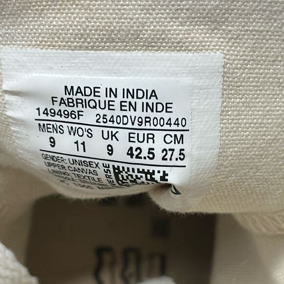 Converse All Star Natura USA Flag Patriotic Hi Tops Sneakers Shoes M 9 W 11 - Picture 8 of 9